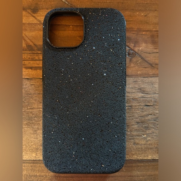 Swarovski iPhone 14 phone case black crystal - Picture 1 of 6